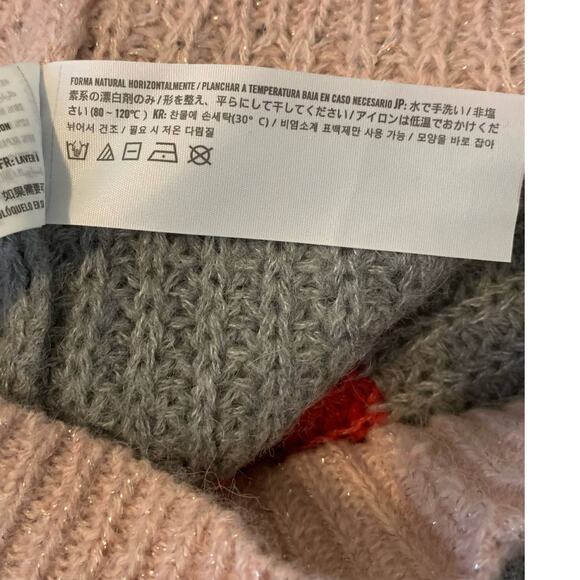 Abercrombie & Fitch Colorful Stripe Fuzzy Knit Sweater size XS - Picture 5 of 9